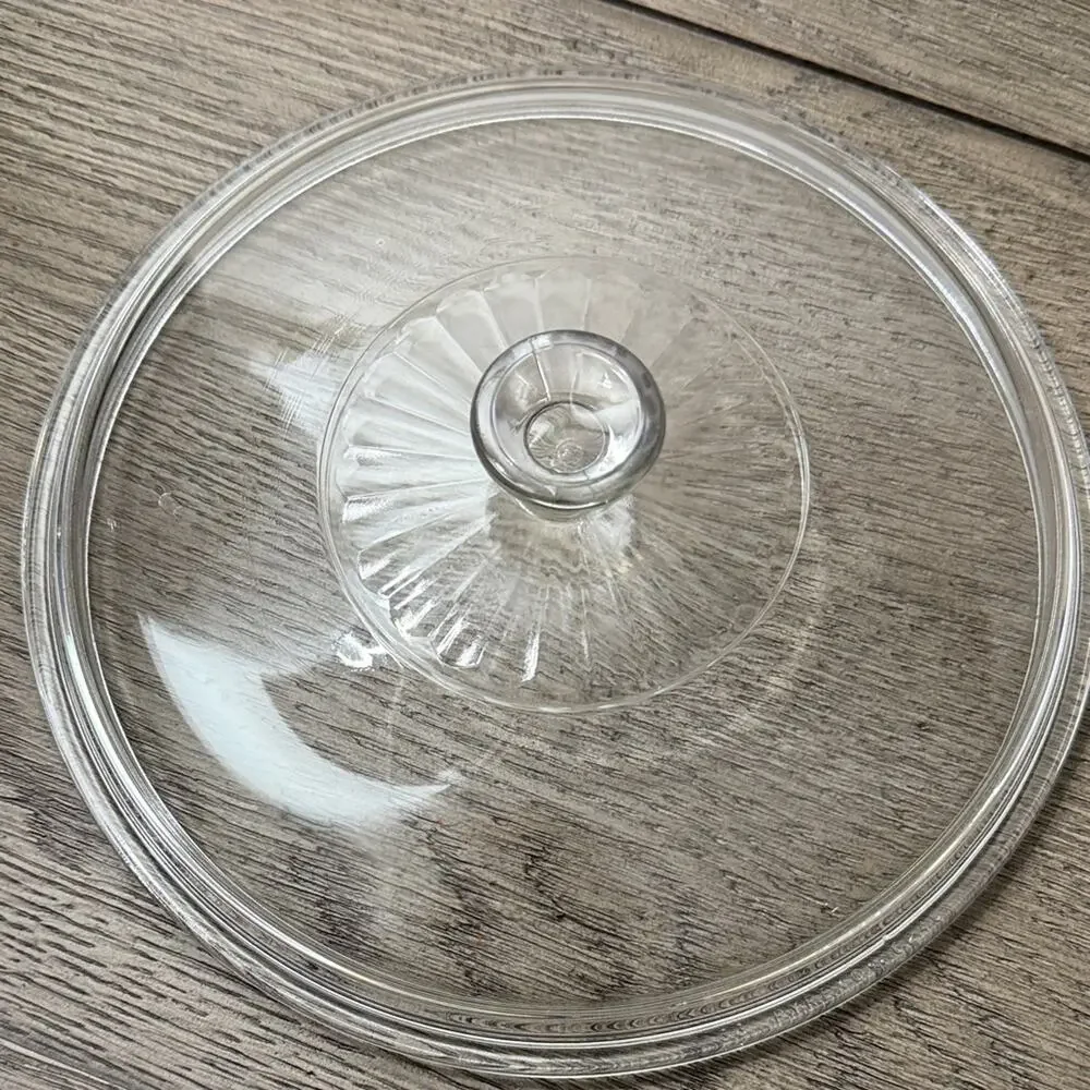 Pyrex Glass Lid 33 624c Fits 024, 026, 443 dishes and more.